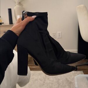 Dolce Vita Black Heeled Boots